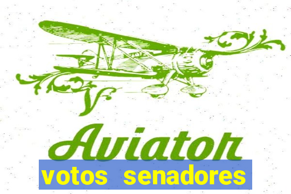 votos senadores impeachment alexandre de moraes